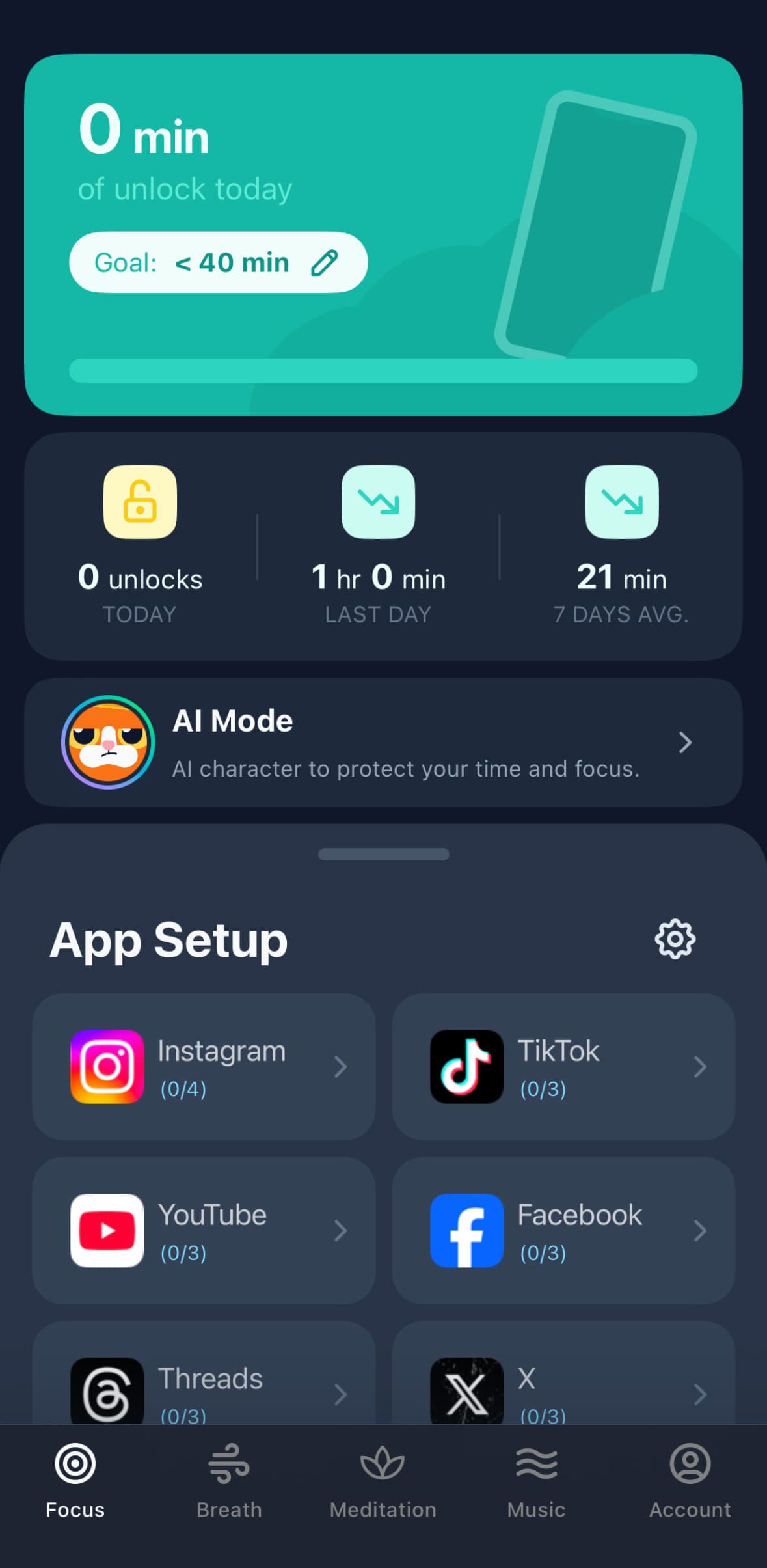 Clarymind App - Focus & Screen Time